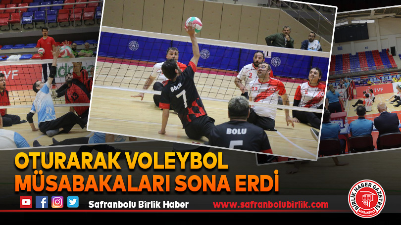 Oturarak Voleybol müsabakaları sona erdi