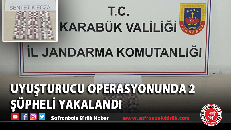 Uyuşturucu operasyonunda 2 şüpheli yakalandı