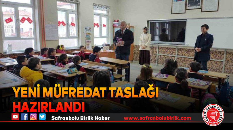 Yeni müfredat taslağı hazırlandı