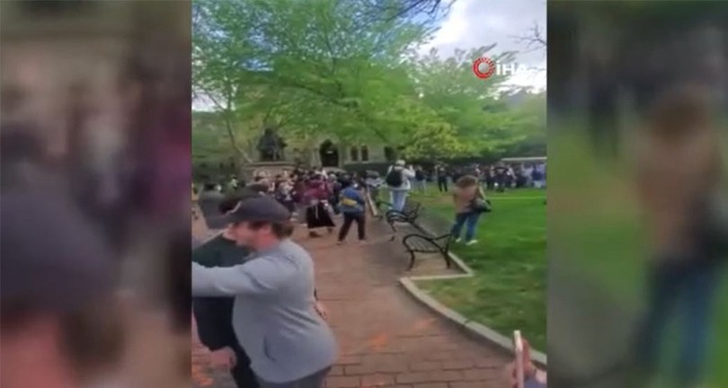 Filistin yanlısı protestolar ABD’deki birçok üniversiteye yayıldı