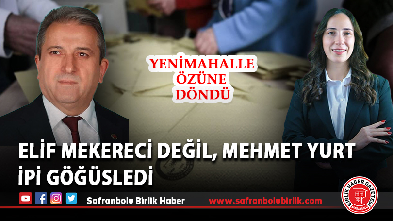 Elif Mekereci Değil, Mehmet Yurt İpi Göğüsledi