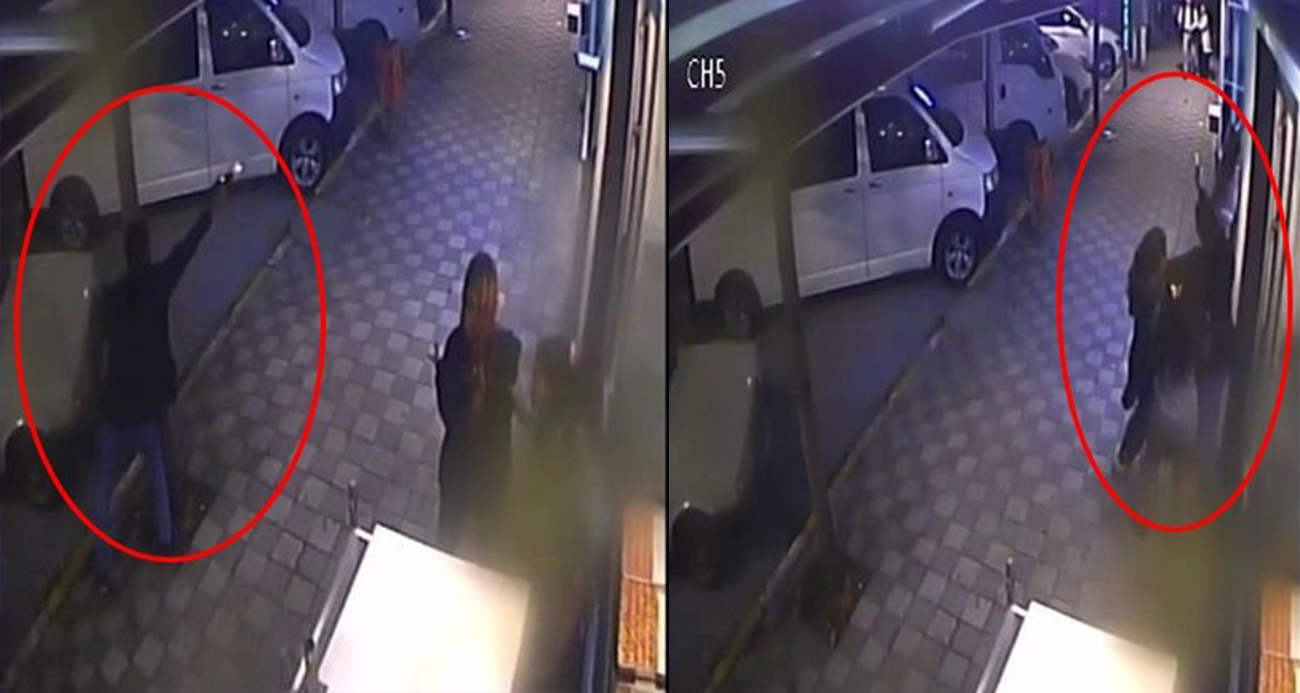 Kadınlar sözlü tartışmaya girdi, kocaları sokak ortasında çatıştı