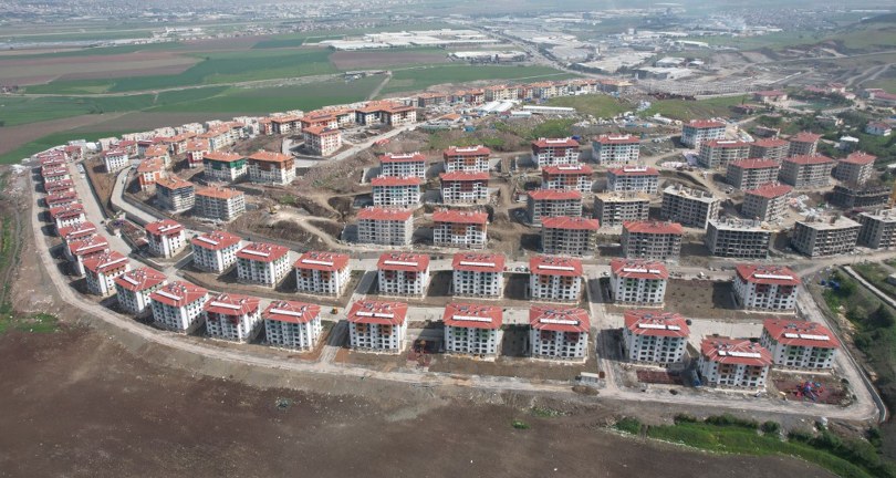 Kahramanmaraş’ta yeni deprem konutları yükseliyor
