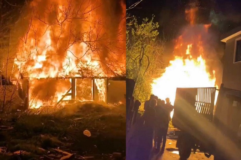 Baraka alev topuna döndü