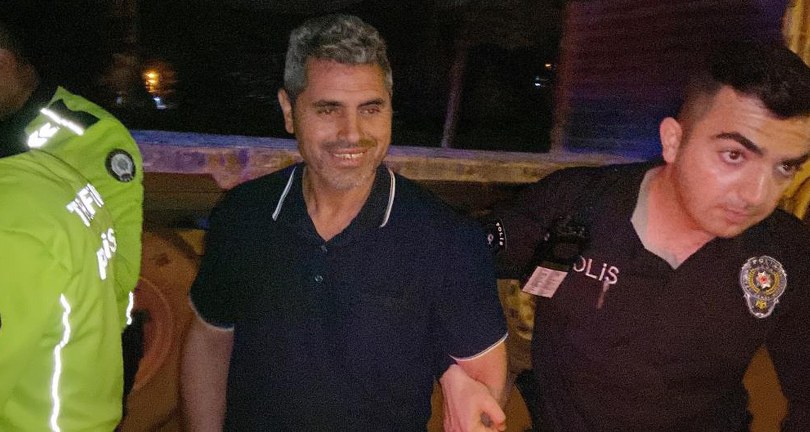 Alkollü araç kullanırken kaza yaptı, gülerek hastaneye gitti