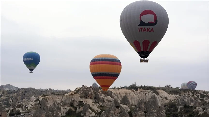 Kapadokya’da balon turları 2 gün ertelendi