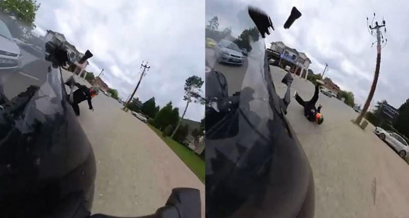 Spor salonuna giderken ölümden döndü