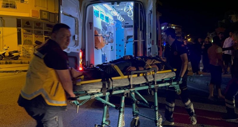 Hem yaralandı hem 32 bin lira ceza yedi