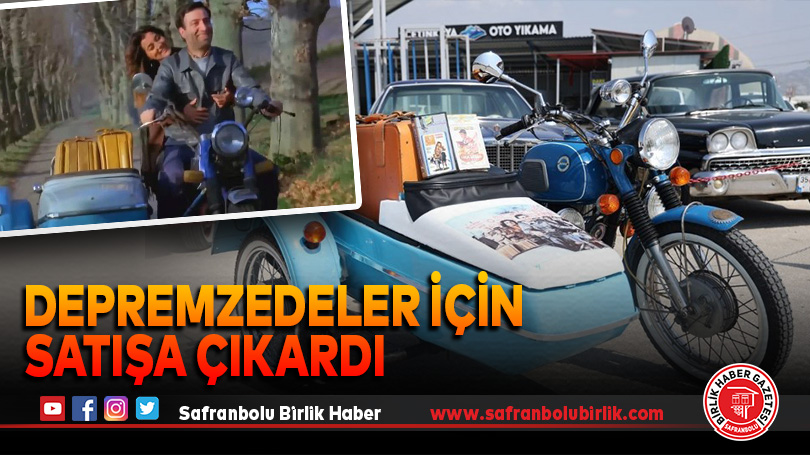 Depremzedeler için satışa çıkardı