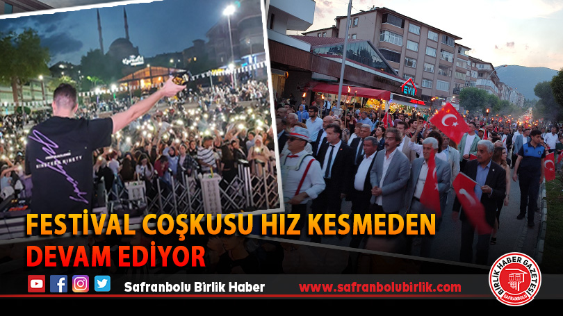 Festival Coşkusu Hız Kesmeden Devam Ediyor