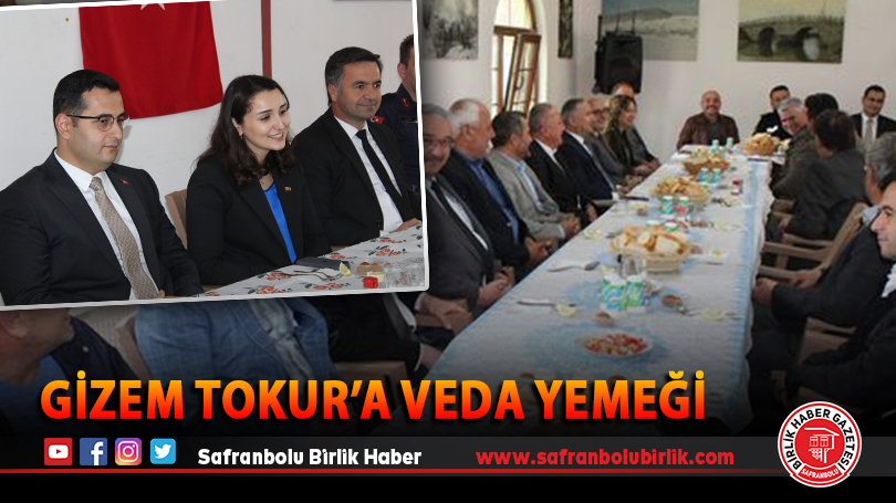 Gizem Tokur’a Veda Yemeği