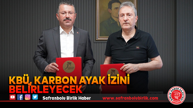 KBÜ, Karbon Ayak İzini Belirleyecek