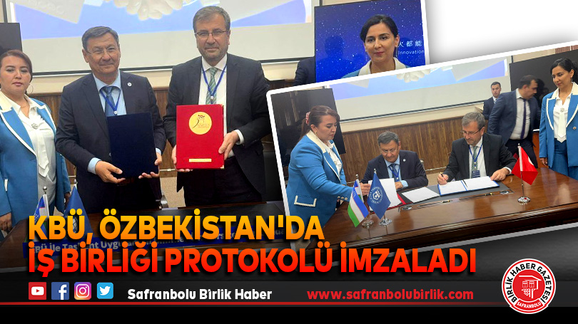 KBÜ, Özbekistan’da İş Birliği Protokolü İmzaladı