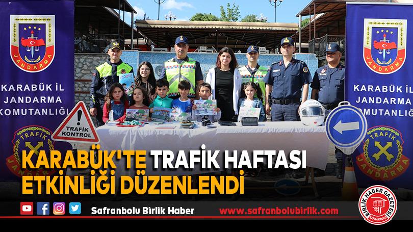 Safranbolu’da Trafik Haftası etkinliği düzenlendi