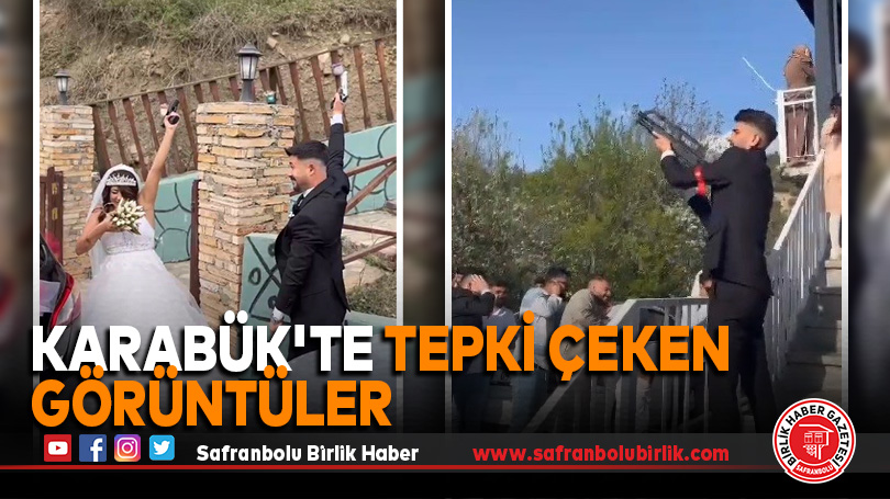 Karabük’te tepki çeken görüntüler