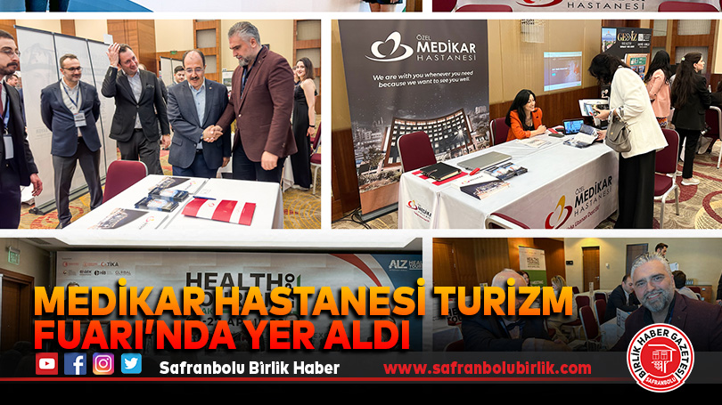 Medikar Hastanesi Turizm Fuarı’nda yer aldı