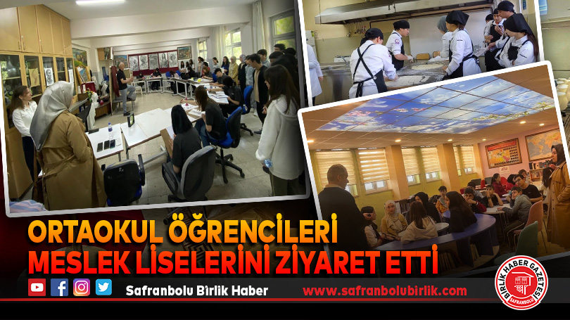 Ortaokul Öğrencileri Meslek Liselerini Ziyaret etti