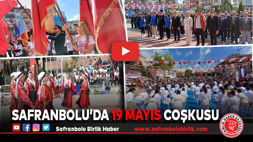 Safranbolu’da 19 Mayıs coşkusu