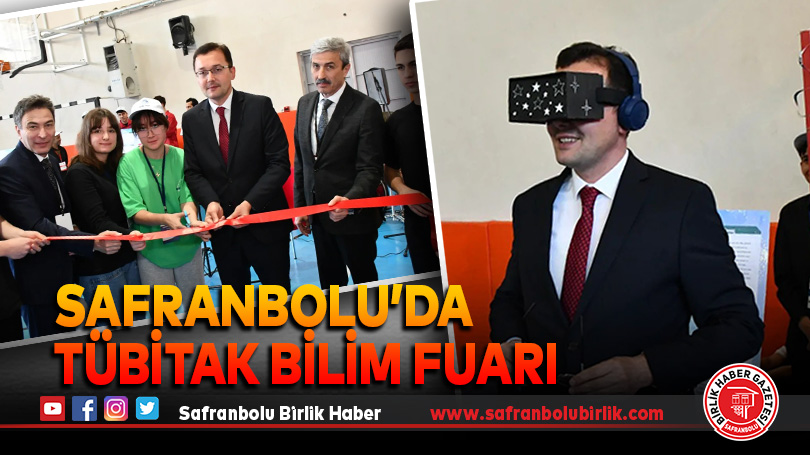 Safranbolu’da Tübitak Bilim Fuarı