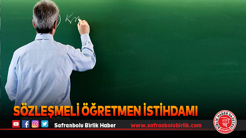 Sözleşmeli öğretmen istihdamı