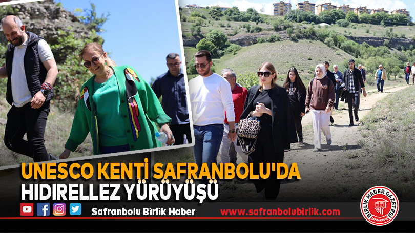 UNESCO kenti Safranbolu’da Hıdırellez yürüyüşü