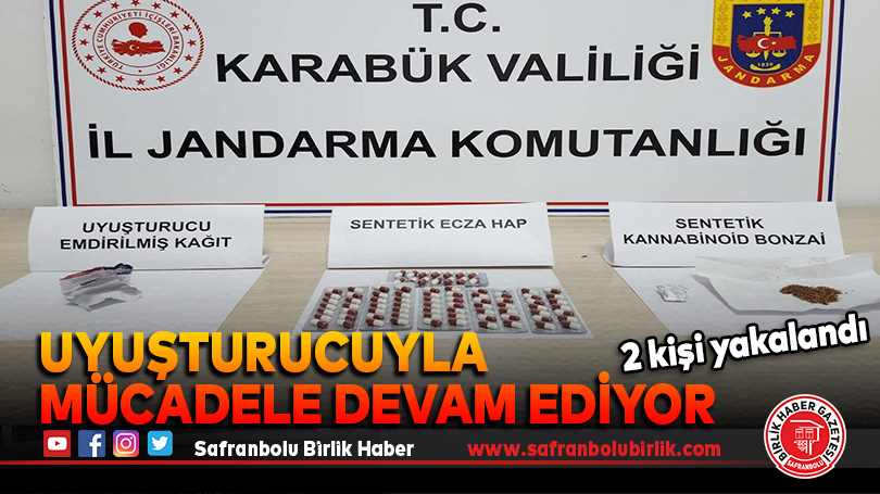 Uyuşturucuyla mücadele devam ediyor