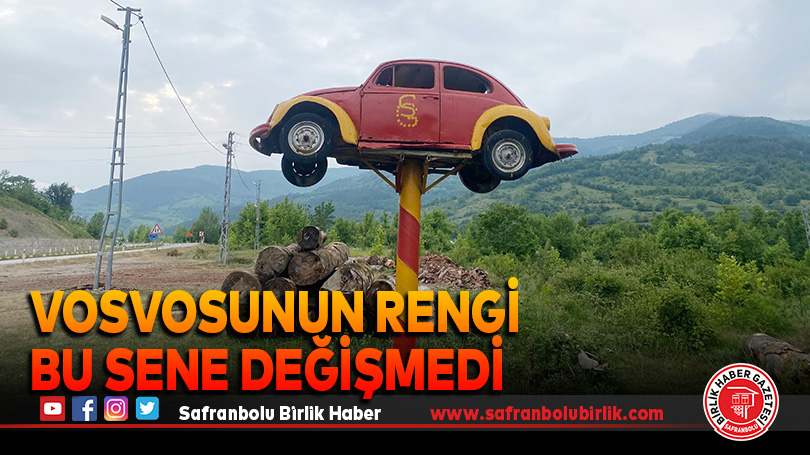 Vosvosunun rengi bu sene değişmedi