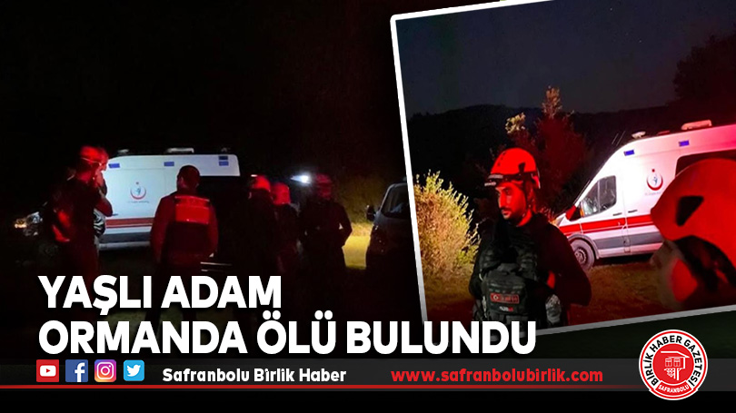 Yaşlı Adam Ormanda Ölü Bulundu