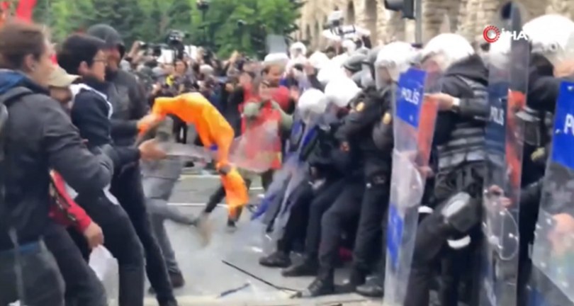 Bakan Tunç: “İstanbul’da 1 Mayıs gösterileri nedeniyle 65 kişi gözaltına alındı, 38 kişi tutuklandı”