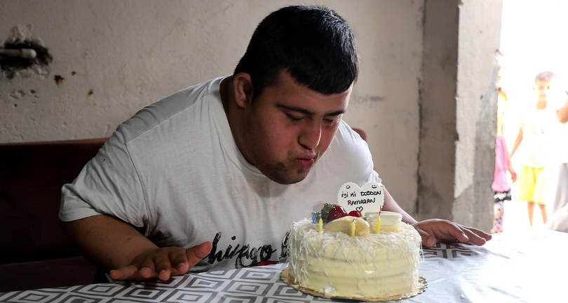 Ağlatan doğum günü sürprizi