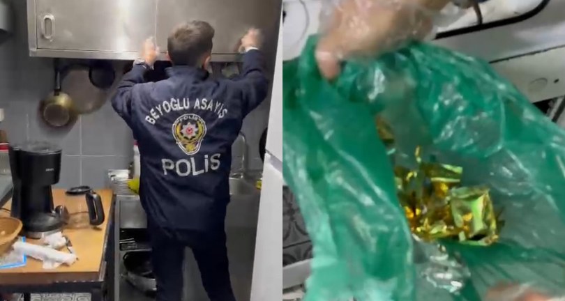Taksim’de torbacı çilingire ve restoranına operasyon: 3 milyon liralık marihuana bulundu