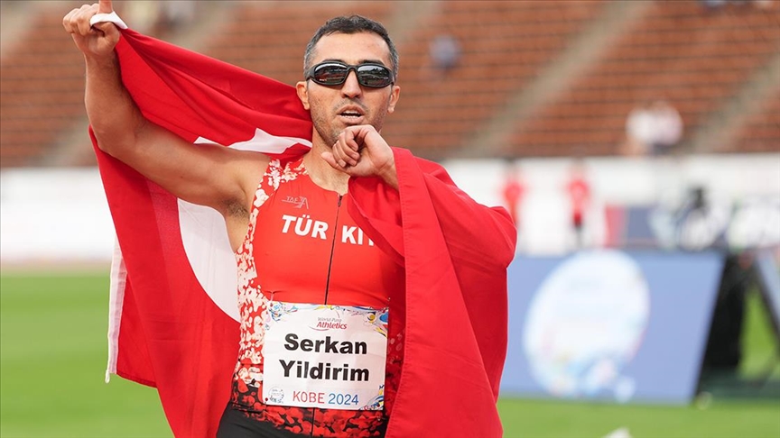Görme engelli atlet Serkan Yıldırım, Paris Paralimpik Oyunları’na kota aldı