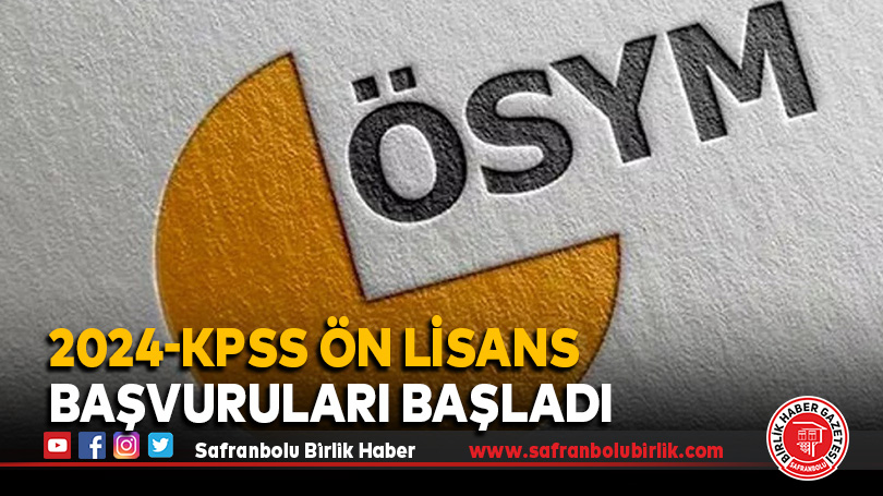 2024-KPSS Ön Lisans başvuruları başladı