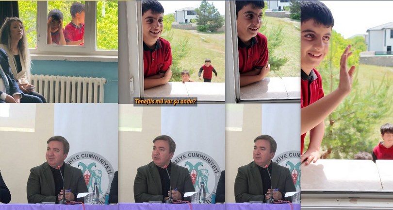 Dersten kaçan öğrenciler valiye yakalandılar