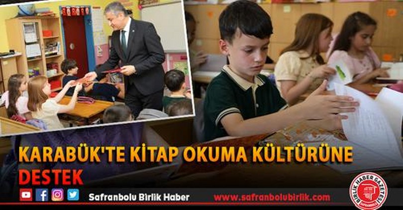 Karabük’te Kitap Okuma Kültürüne Destek