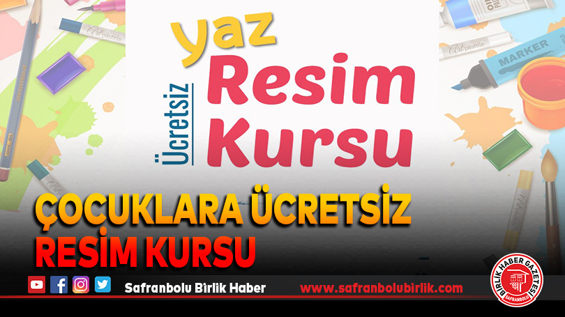 Çocuklara Ücretsiz Resim Kursu