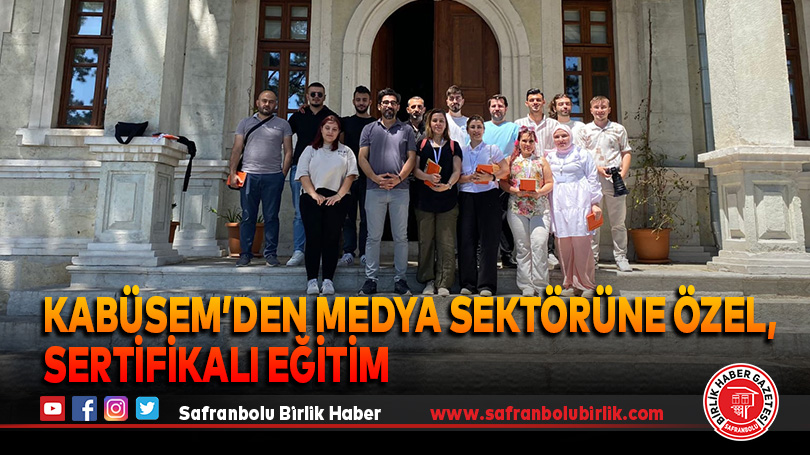 KABÜSEM’den Medya Sektörüne Özel, Sertifikalı Eğitim
