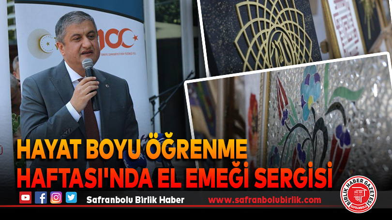 Hayat Boyu Öğrenme Haftası’nda El Emeği Sergisi