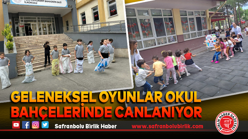 Geleneksel Oyunlar Okul Bahçelerinde Canlanıyor