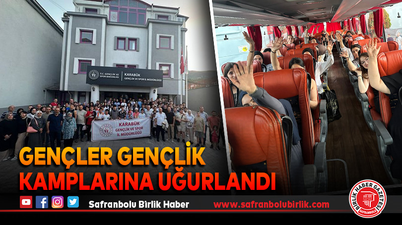 Gençler Gençlik Kamplarına Uğurlandı