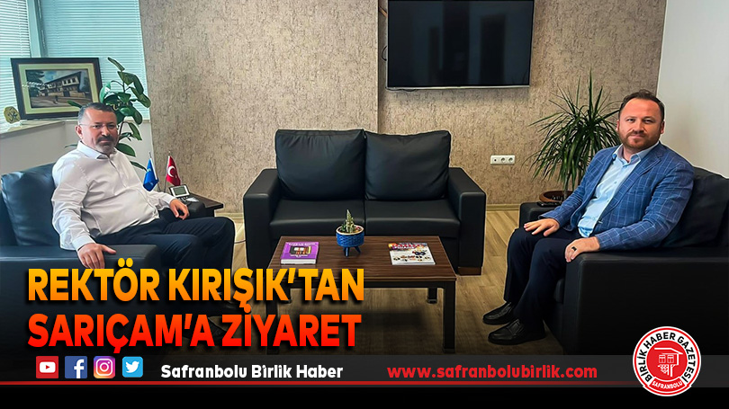 KBÜ Rektörü Kırışık’tan İŞKUR İl Müdürü Sarıçam’a Ziyaret