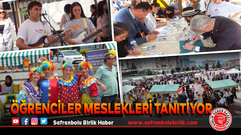 Öğrenciler Meslekleri Tanıtıyor