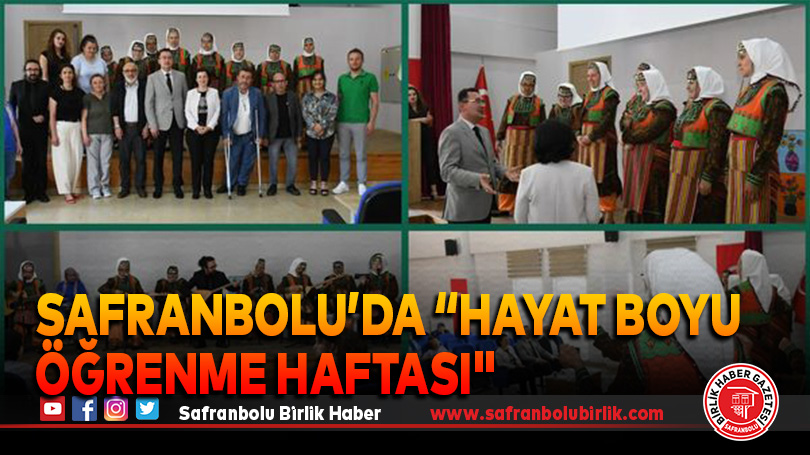 Safranbolu’da “Hayat Boyu Öğrenme Haftası”