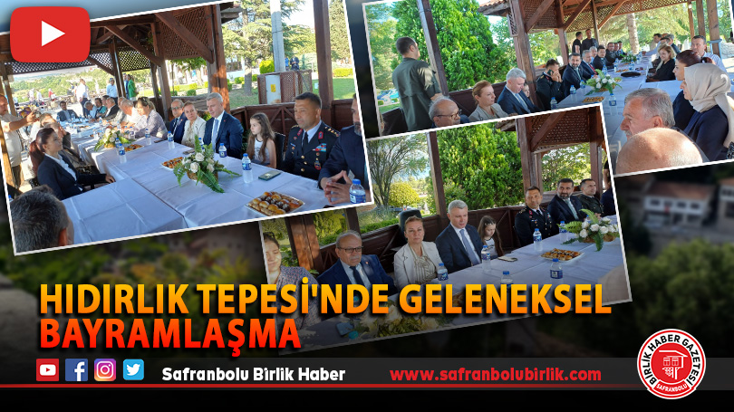 Hıdırlık Tepesi’nde Geleneksel Bayramlaşma