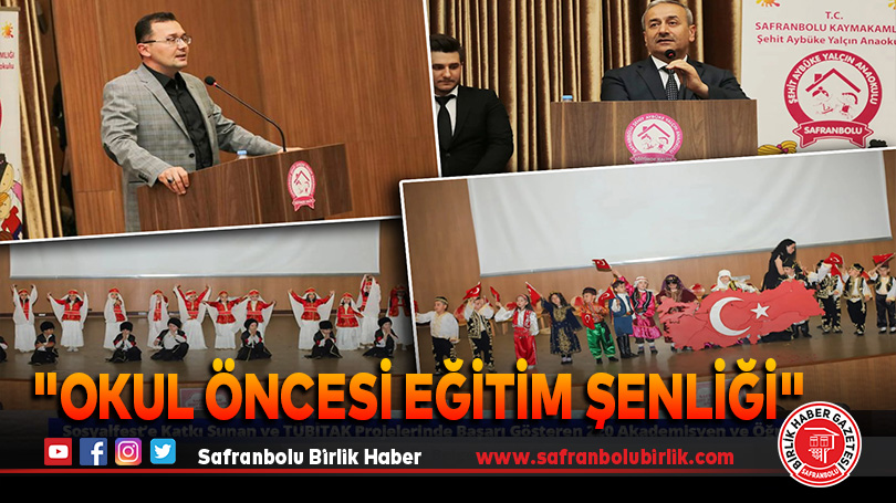 Safranbolu’da “Okul Öncesi Eğitim Şenliği” gösterisi