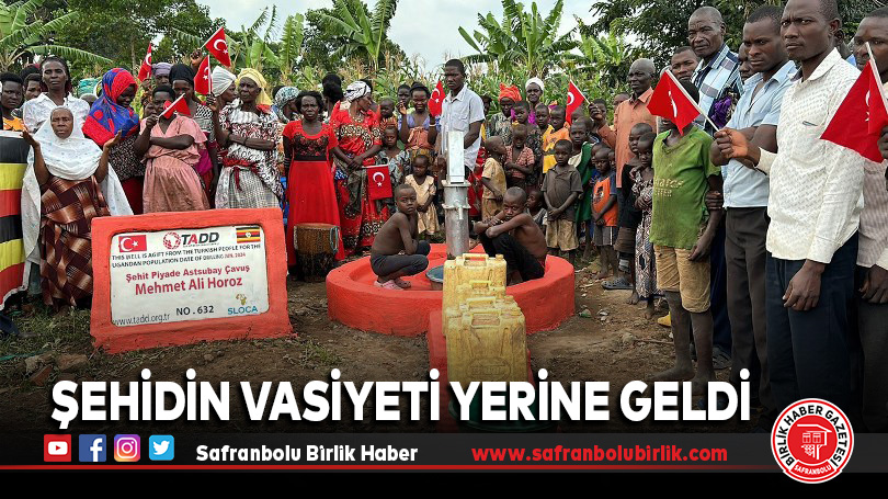 Şehidin vasiyeti yerine geldi