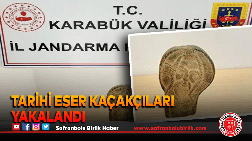 Tarihi eser kaçakçıları yakalandı