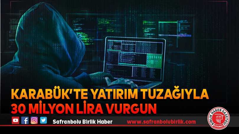 “Sosyal medyadan yatırım yaparak para kazanabilirsiniz” diyerek 30 milyon TL dolandırdılar