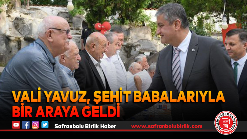 Yavuz, Şehit Babalarıyla Bir Araya Geldi
