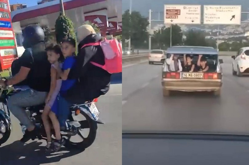 Bursa’da tehlikeli anlar!